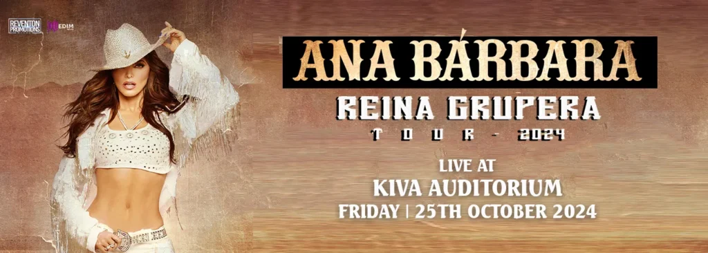 Ana Barbara at Kiva Auditorium