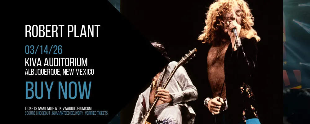 Robert Plant at Kiva Auditorium