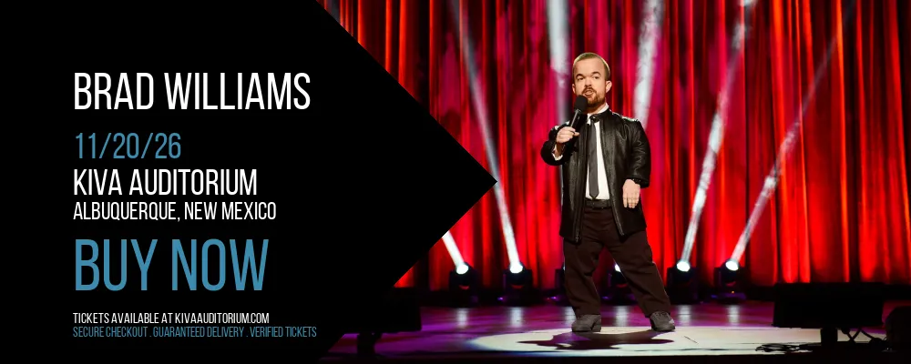 Brad Williams at Kiva Auditorium